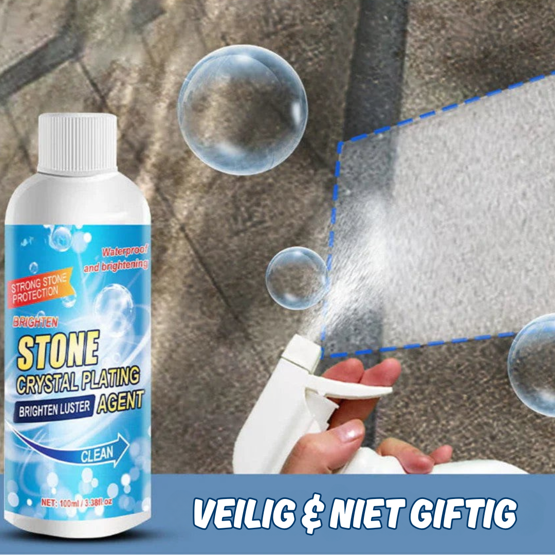 Stone Cleaner & Care – Gently Remove Rust & Stains | Biodegradable for Granite, Marble, Slate & Natural Stone (2 Pieces)