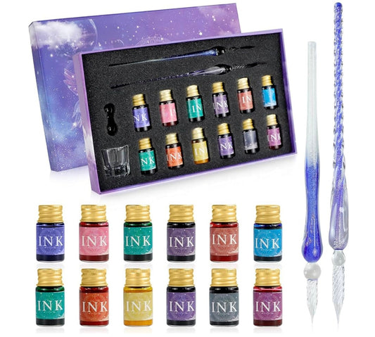 Shimmering Crystal Pen — Creativity with Sparkling Lightness