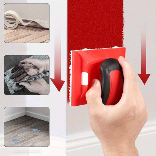 Paint Edger Tool for Walls, Ceilings & Baseboards – No Tape, No Mess, Razor-Sharp Lines