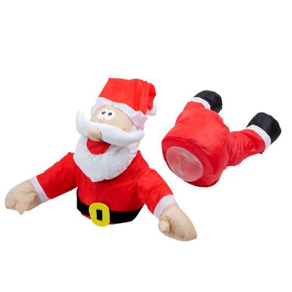 Vallende rendieren en kerstmannen Mivoza Deutschland