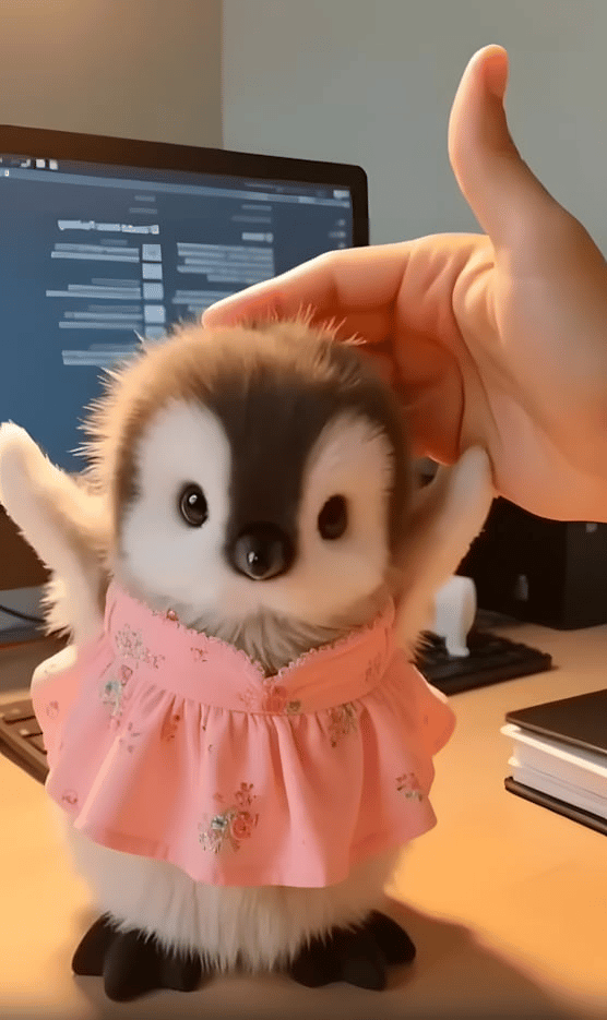 🐧🐧Super realistic plush AI penguin🐧🐧 Mivoza Deutschland