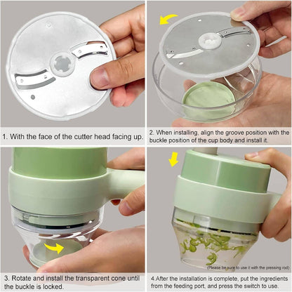 Electric Kitchen Helper — Faster, Stress-Free Cooking Fun