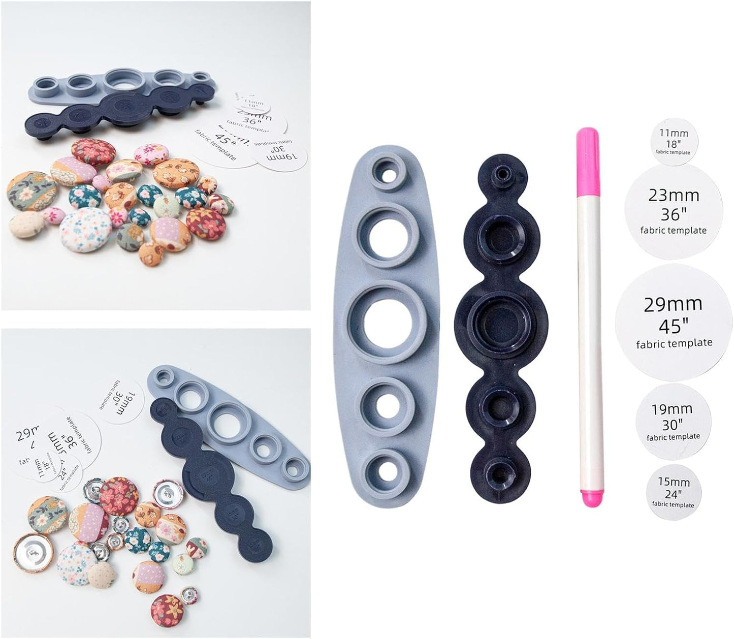 Button Craft Kit — Effortlessly Create Creative Accents