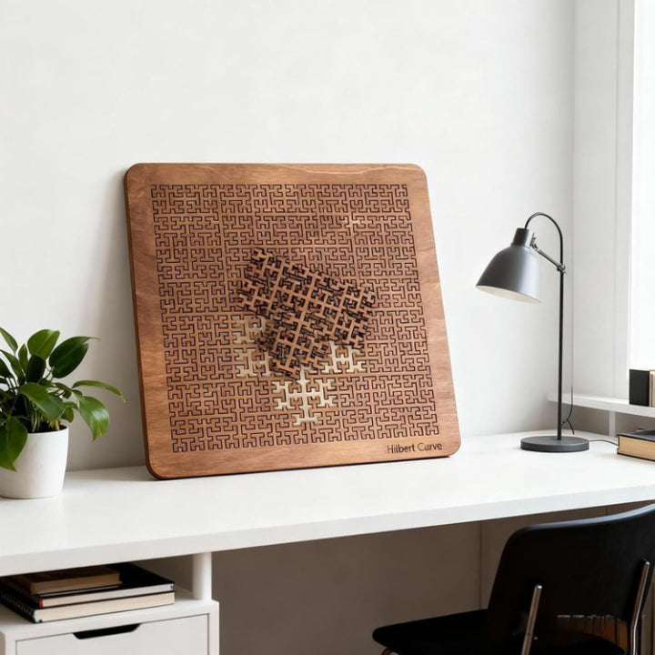 Fractal Wood Puzzle – Calm & Creative Challenge
