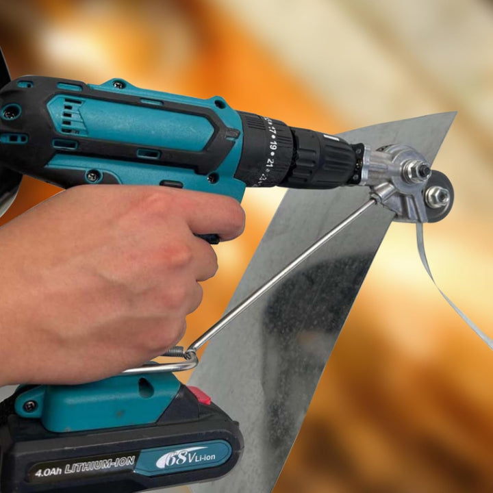 Metal Cutter Drill Attachment for Clean Cuts