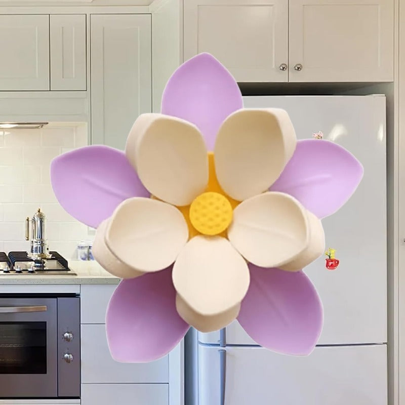 Magnetic Flower Clip — Stylish Organization and Fresh Snacks