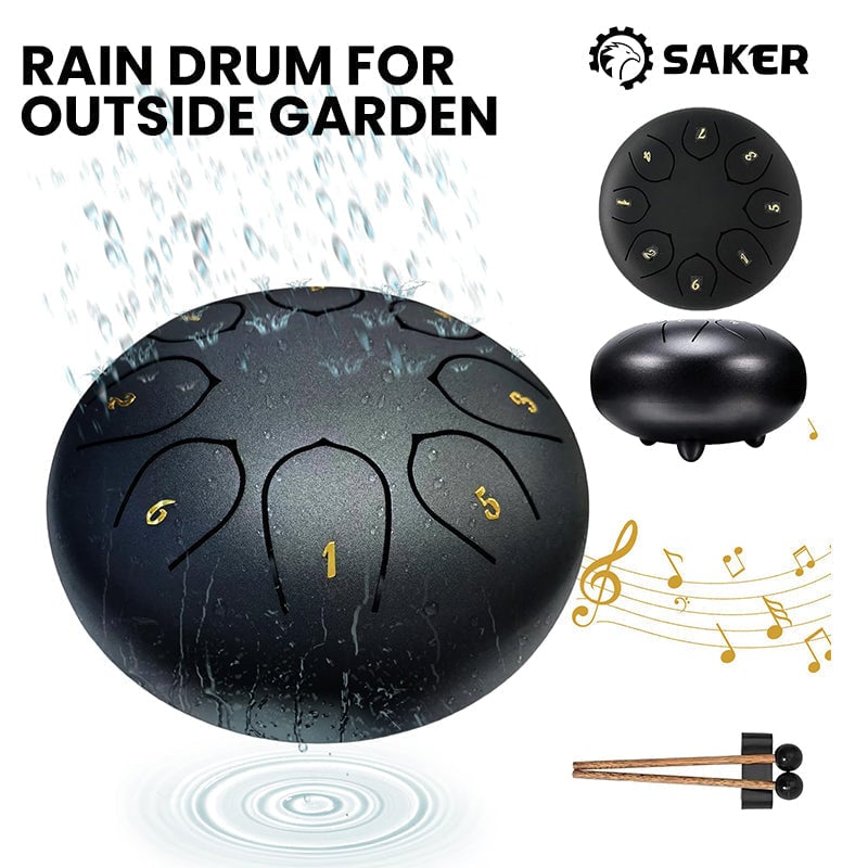 Rain Chime Drum — Enjoy the Relaxing Music of Rain