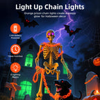 Halloween Chain-Link String Lights, Waterproof Mivoza Deutschland