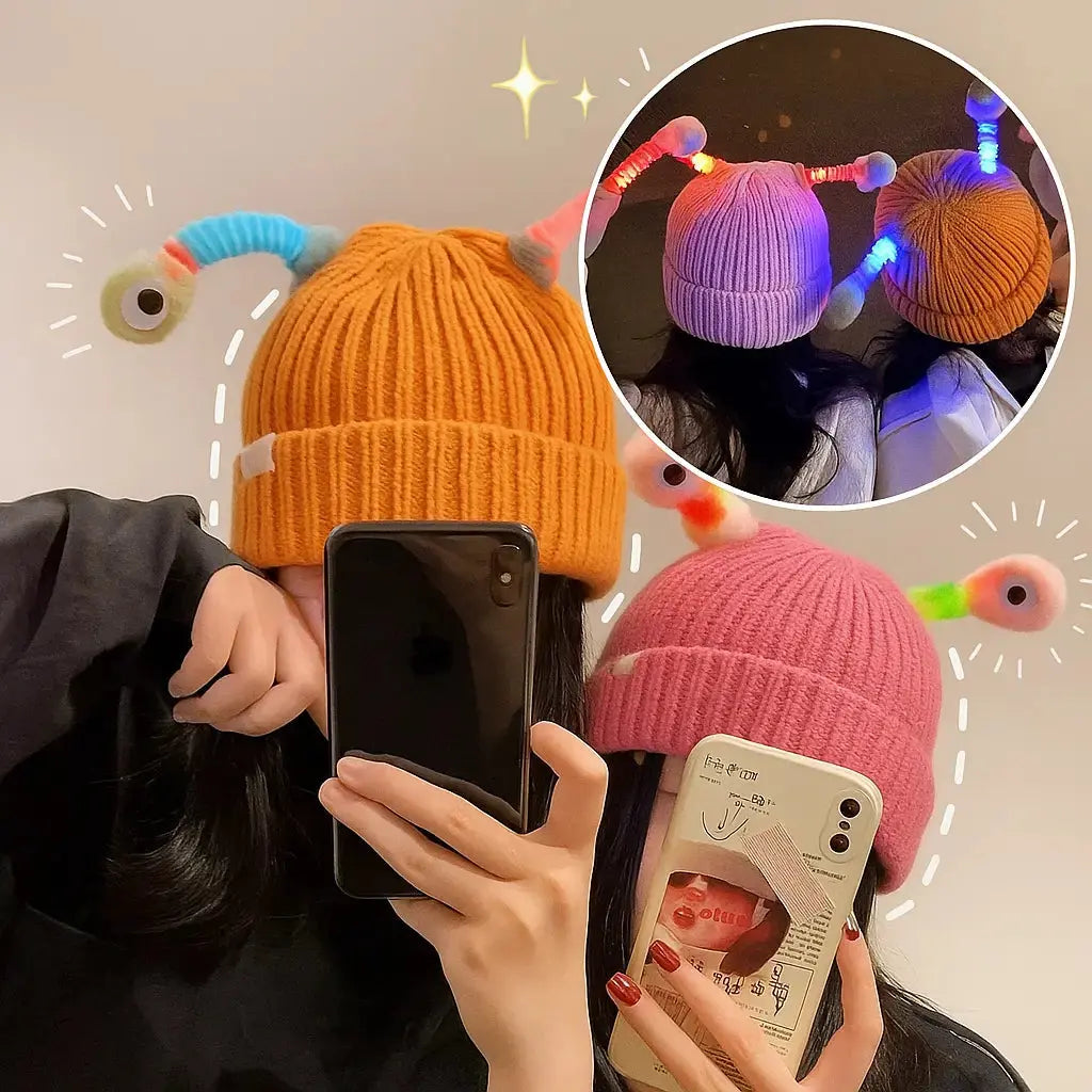 GlowBeast™ — Fun LED Monster Hat with Warmth