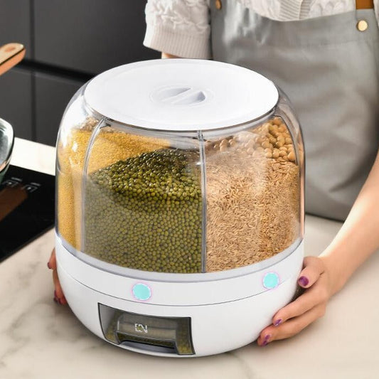 Rotatable Storage Tower — Freshness and Order Under Control
