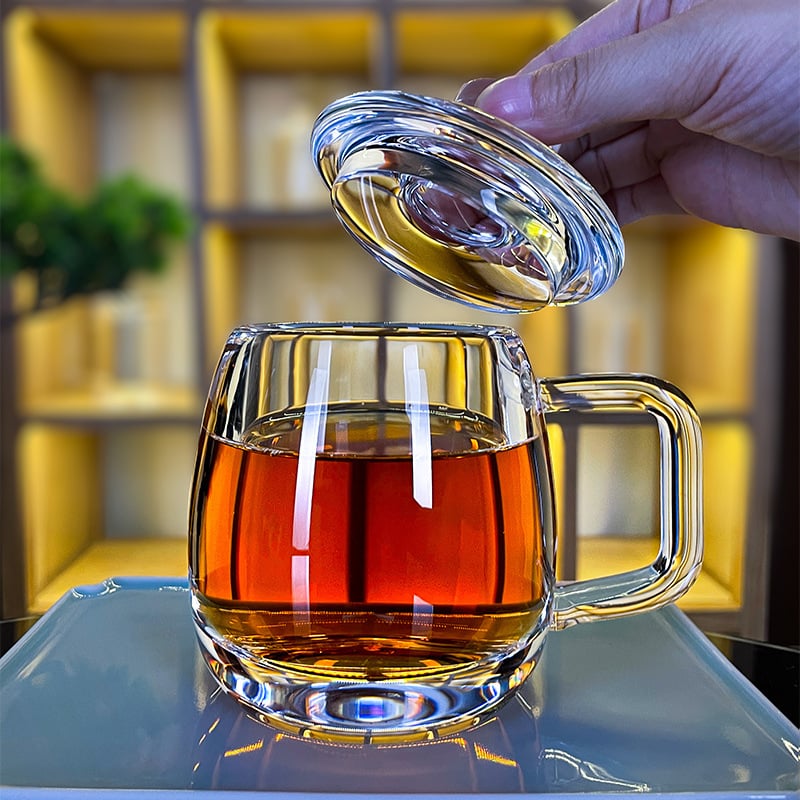 Crystal Quartz Cup – Handmade Gemstone Mug from Clear Quartz | Energetic Drinking Vessel for Balance & Well-being (4 Pieces)