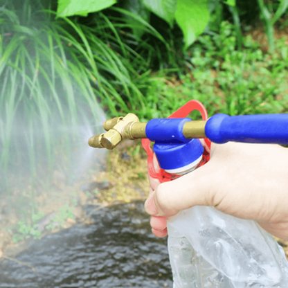 Garden Manual Bottle Sprayer Nozzle — Turn Beverage Bottles into Clever Garden Sprayers