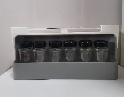 Kitchen Container Organizer – Hanging Spice Rack with Easy Installation