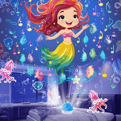 ⭐Projector Night Light for Kids 15 Sets of Films🌙Type-C Charging🔋 Mivoza Deutschland