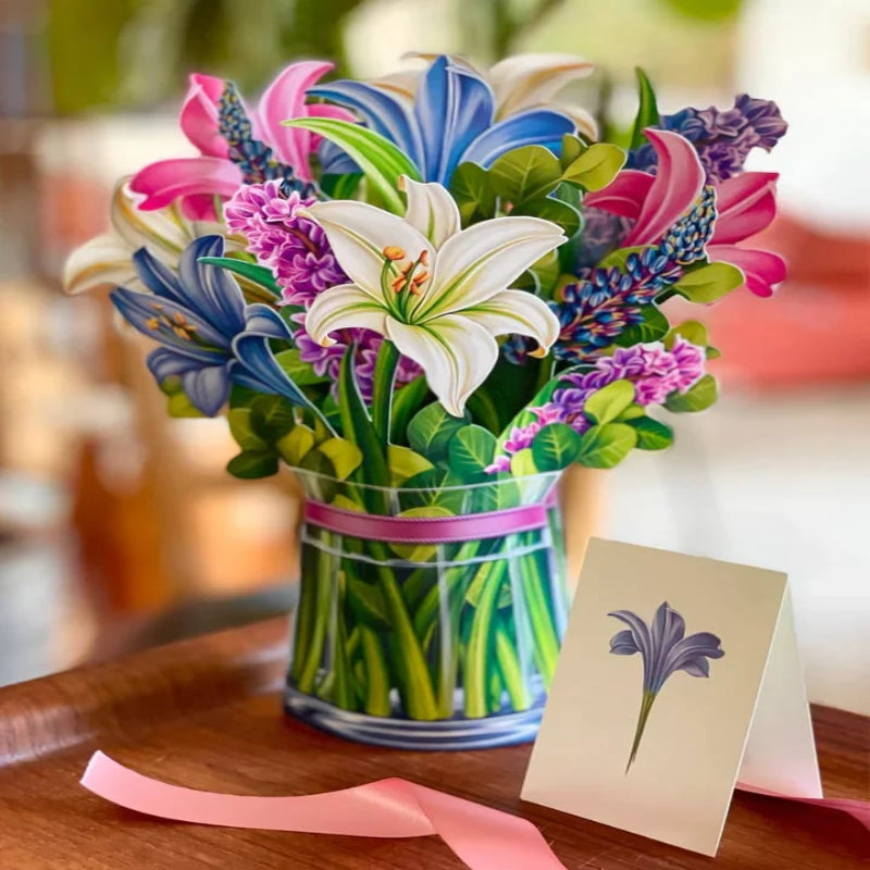3D Pop-Up Card Flowers — For Anniversaries, Celebrations & Special Events
