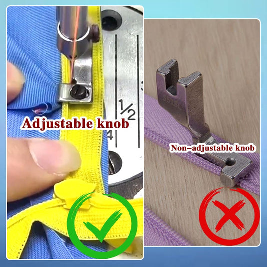 Buy 1 Get 1 Free | Adjustable Invisible Zipper Presser Foot
