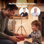 Interlock Metal Puzzle Set — Perfect for Christmas & Game Nights 8-Piece Set