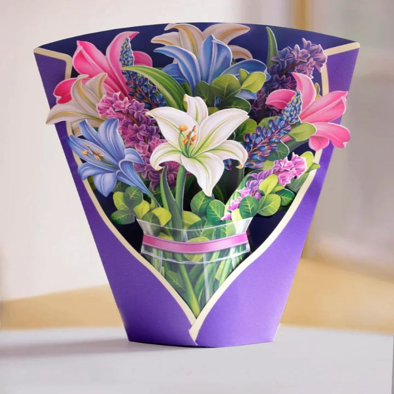 3D Pop-Up Card Flowers — For Anniversaries, Celebrations & Special Events