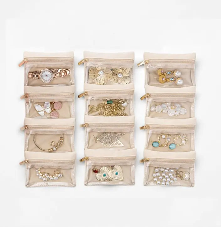 Jewelry Box with Transparent Compartments – Organized and Protected Storage