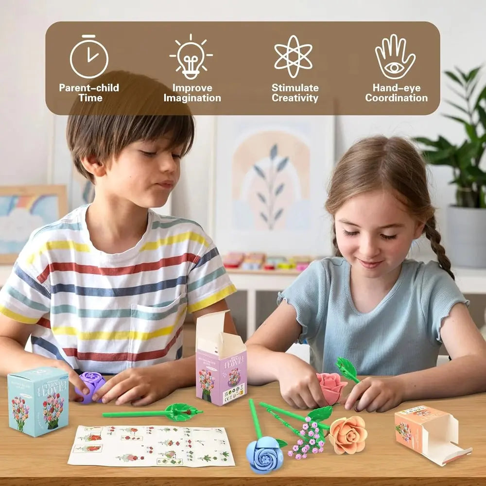 Adventskalender Blumen-Bausteine — Individuell verpackt für tägliche Vorfreude Mivoza Deutschland