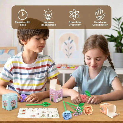 Adventskalender Blumen-Bausteine — Individuell verpackt für tägliche Vorfreude Mivoza Deutschland