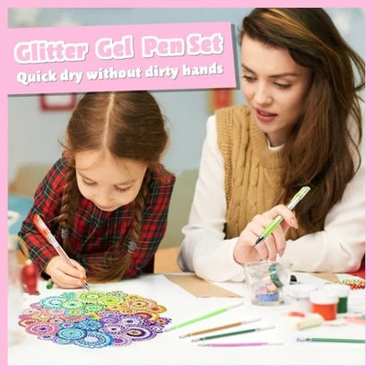Glitter Gel Pens — Creative Accents with Sparkling Shine