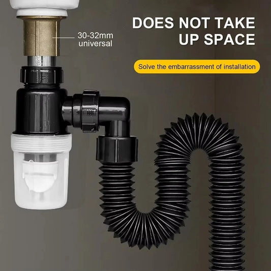 Stainless Steel Drain Pipe – Clog-Free & Odorless