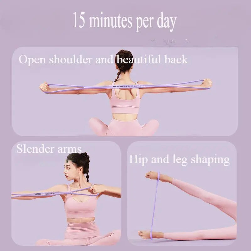 8-förmiges Übungsband zur Haltungskorrektur – für Schultern und Rücken