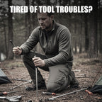 12-in-1 Folding Multitool with Pliers – Compact Stainless Steel