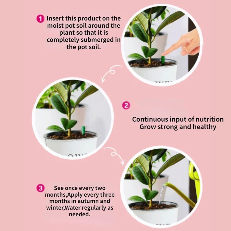 Plant Fertilizer Sticks – Long-Lasting Fertilizer for Healthy Growth