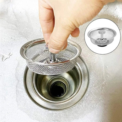 Abflusssieb für Spüle — Verhindert teure & unangenehme Rohrreinigung 2er Set Mivoza Deutschland