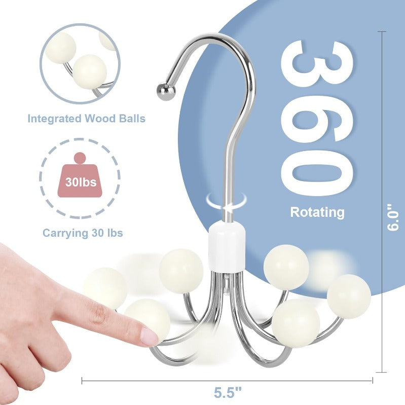 360° Rotating Closet Organizer – Save Space & Stay Tidy