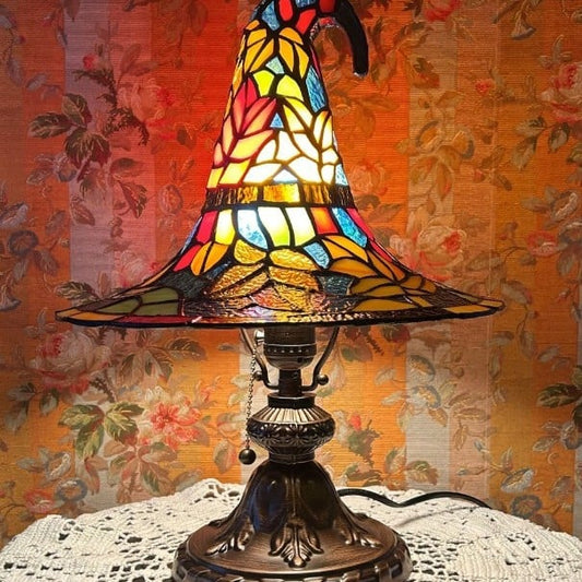 Lead Glass Table Lamp — Enchanting Light for Feel-Good Moments
