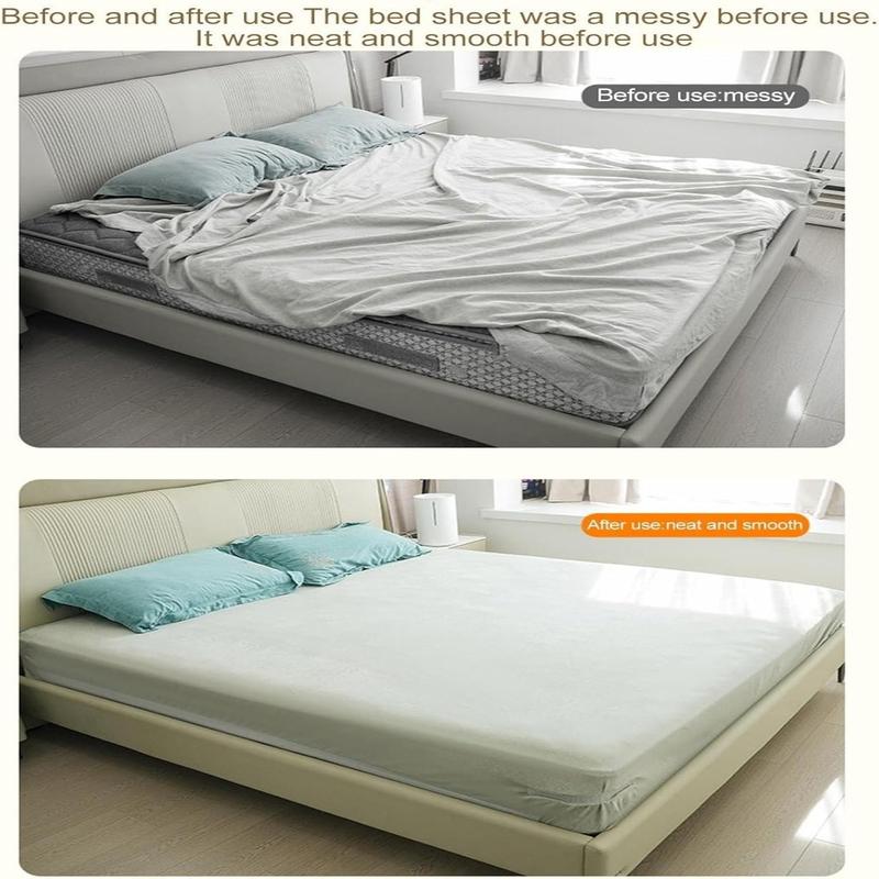 Bed Sheet Grippers 4 PCS Non-slip Sheet Holders Mivoza Deutschland