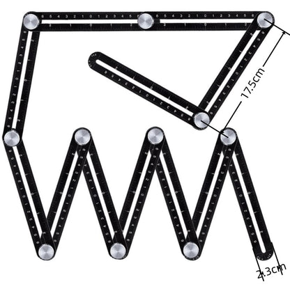 12-fold Multi Angle Measuring Ruler Mivoza Deutschland