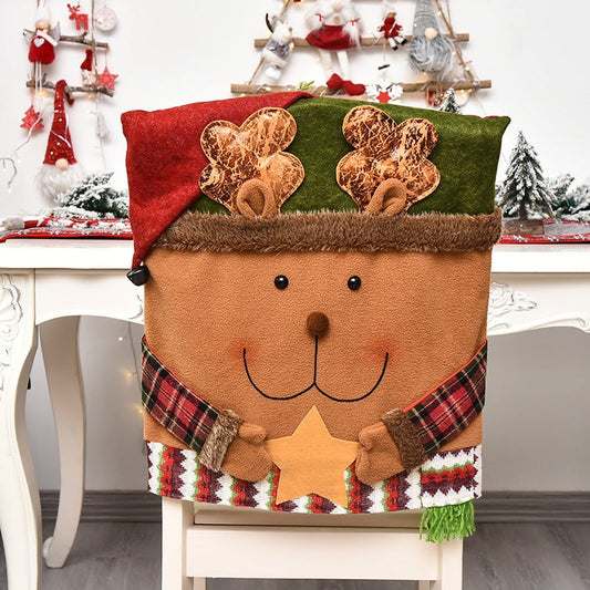 Chair Covers — Cozy Warmth and Festive Atmosphere (4 Pieces)