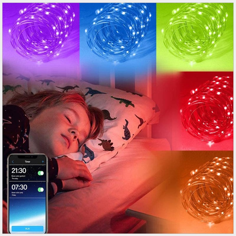 Outdoor LED String Lights — Create a Colorful Atmosphere with a Fingertip Touch