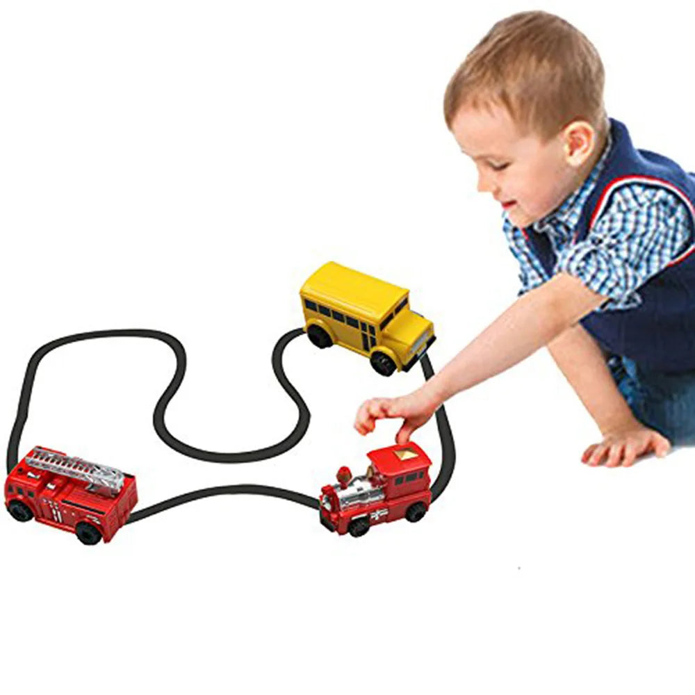 Creative Racing Car Toy with Track Sensor