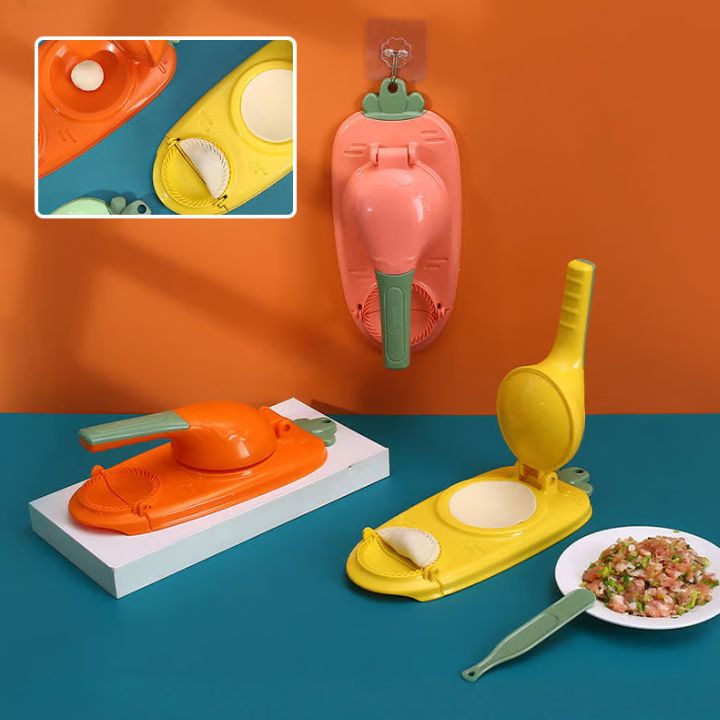 2-in-1 Teigtaschenformer – Teigformer und Faltpresse Set Mivoza Deutschland