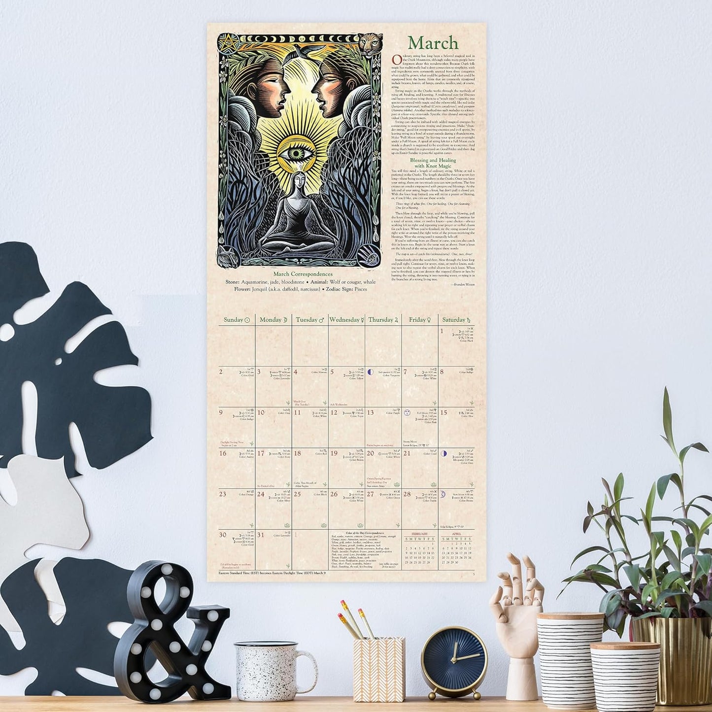 2026 Witches’ Calendar🔮 Mivoza Deutschland