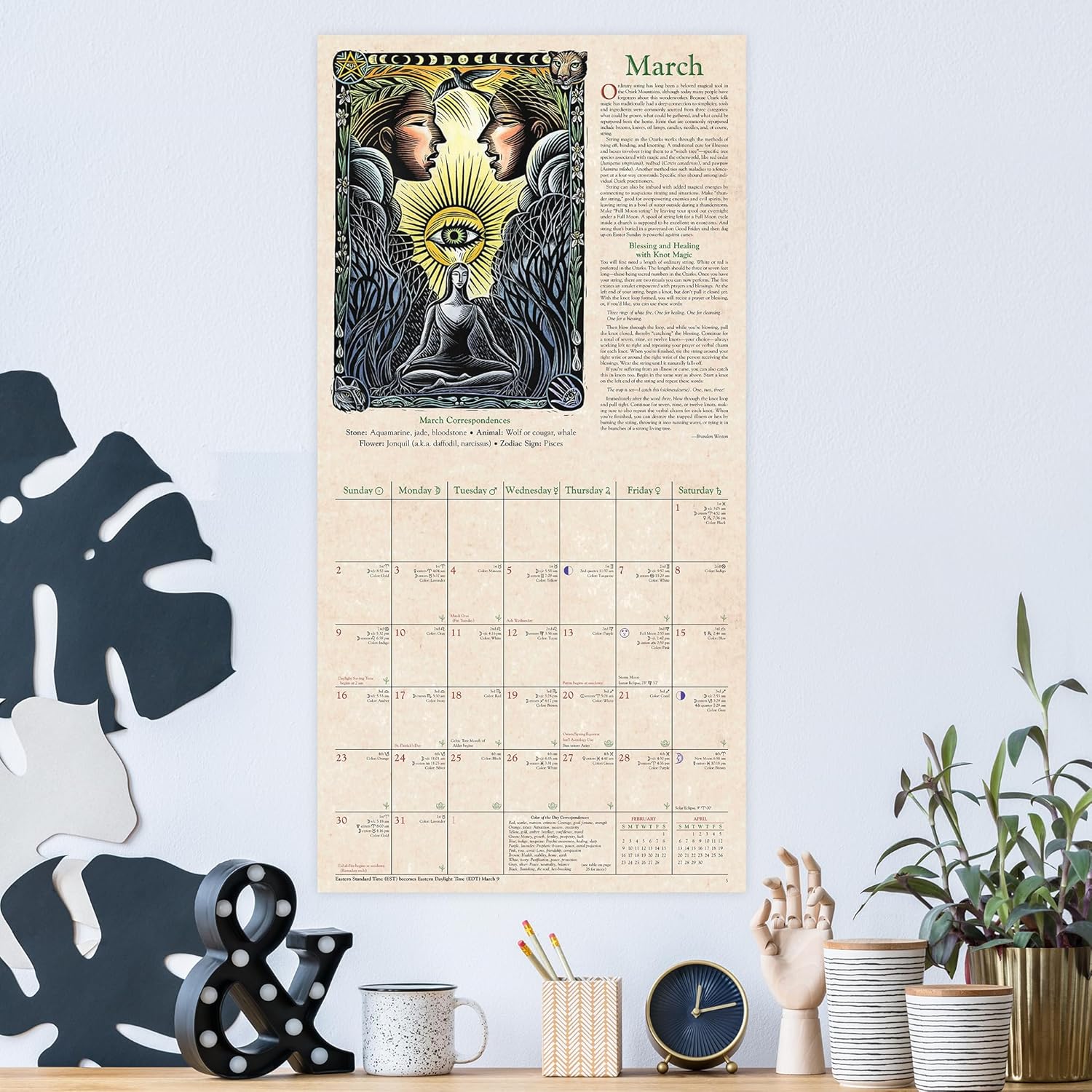 2026 Witches’ Calendar🔮 Mivoza Deutschland