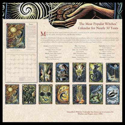2026 Witches’ Calendar🔮 Mivoza Deutschland