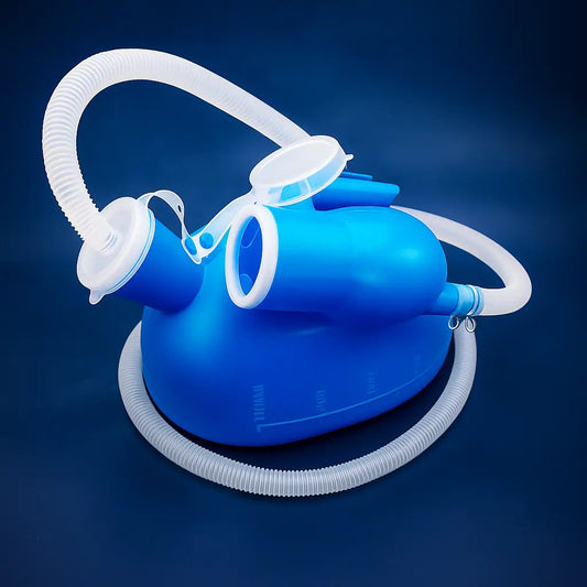 NextFlow™ — Leakproof Portable Urinal with Detachable Hose