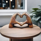 Buy 1 Get 1 Free | Heartilia™ — Timeless Wood-Grain Heart Sculpture