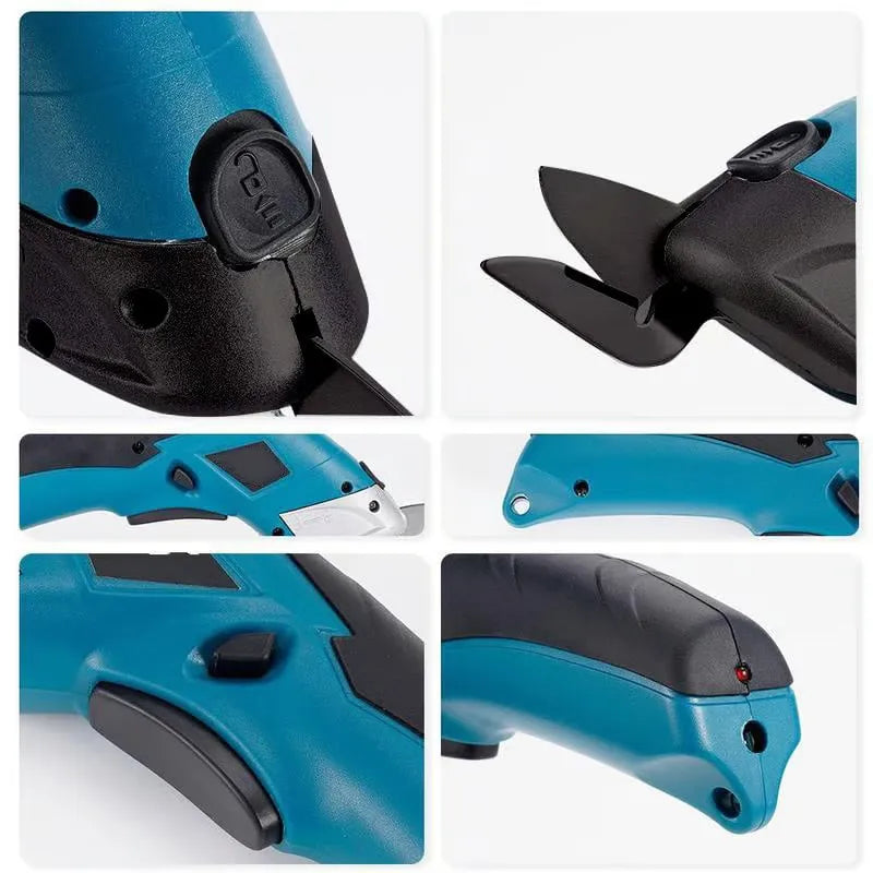 Wireless Electric Scissors — USB Rechargeable with Ergonomic Handle