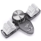 Broom clamp with suction cups - Space-saving wall bracket with adjustable hooks Mivoza Germany