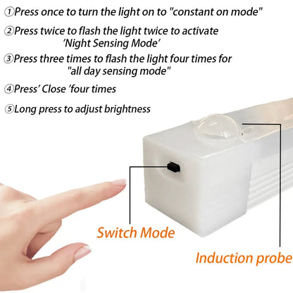 Smarte Sensor LED-Lampe mit Magnet — Perfekt für Keller & Dachboden 3er-Set Mivoza Deutschland