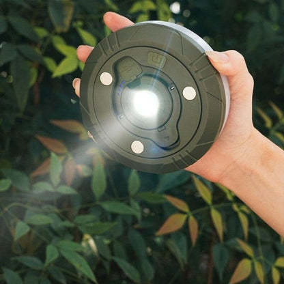 4-in-1 LED Camping Lamp with USB Power Bank