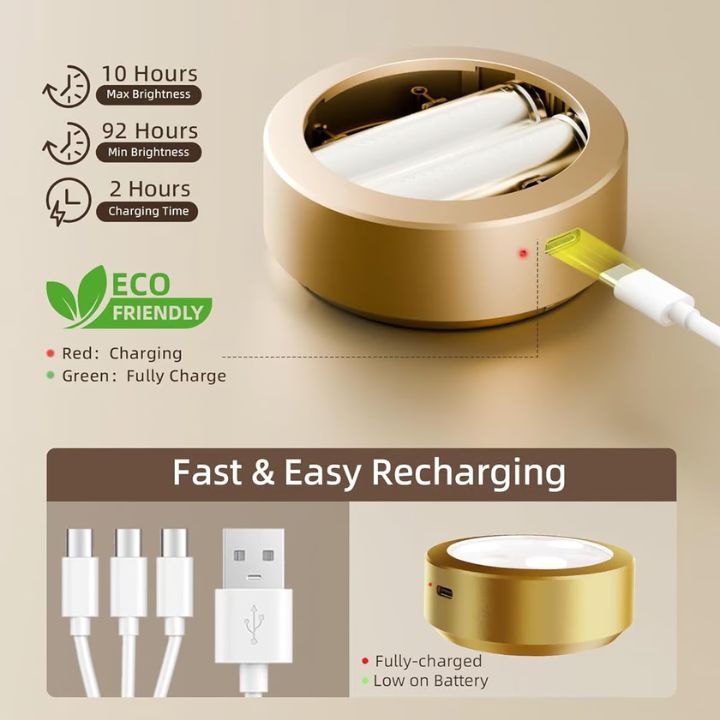 1+1 Gratis | Magnetische LED-Bilderleuchte – Dimmbar & wiederaufladbar Mivoza Deutschland