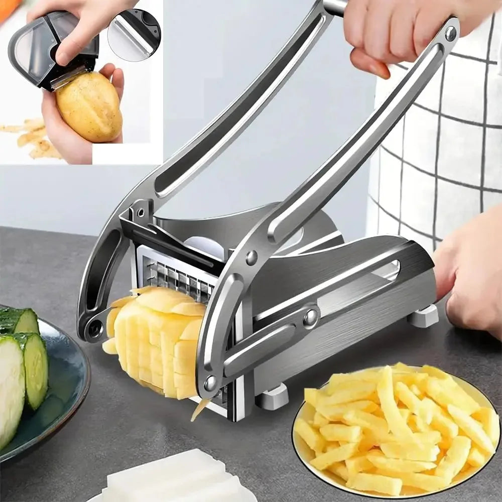 French Fry Cutter — Uniform Fries Without Effort